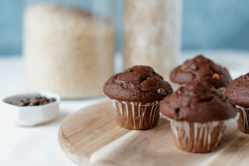 Ricetta Golosa Muffin Vegani al Cioccolato TutorialBay