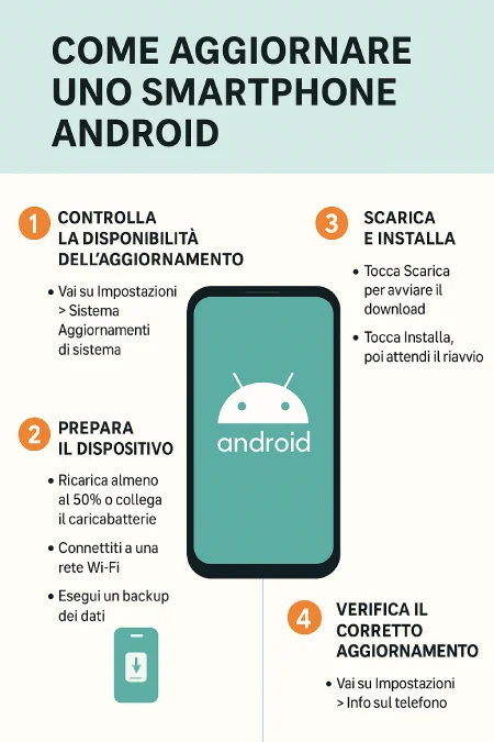 Come aggiornare uno Smartphone Android Guida Completa TutorialBay