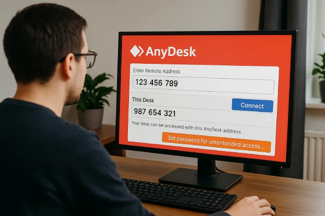 Come condividere lo Schermo con AnyDesk Guida Completa TutorialBay