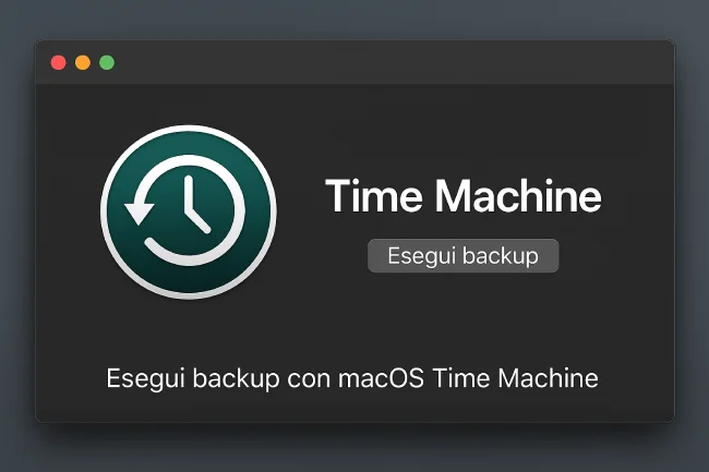 Come creare Backup con MacOS Time Machine Guida Completa TutorialBay