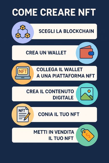 Come creare NFT TutorialBay