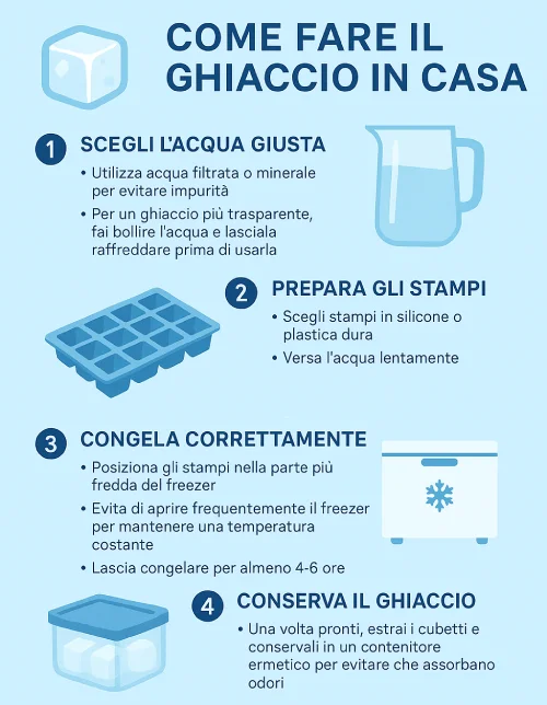 Come fare il Ghiaccio in Casa Guida Completa TutorialBay