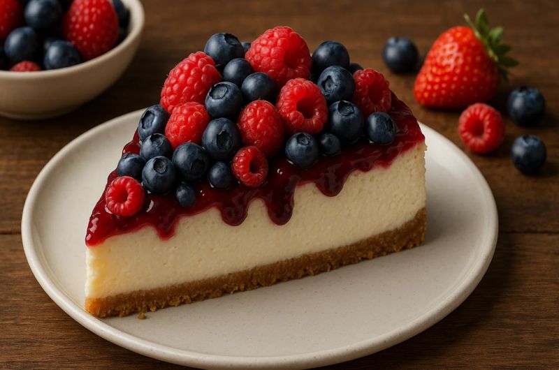 Ricetta Gustosa Cheesecake Vegana ai Frutti di Bosco TutorialBay