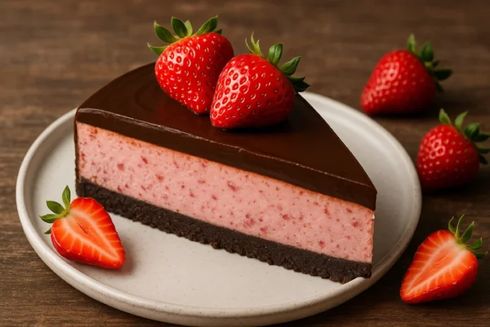 Ricetta della Cheesecake Fragole e Cioccolato TutorialBay
