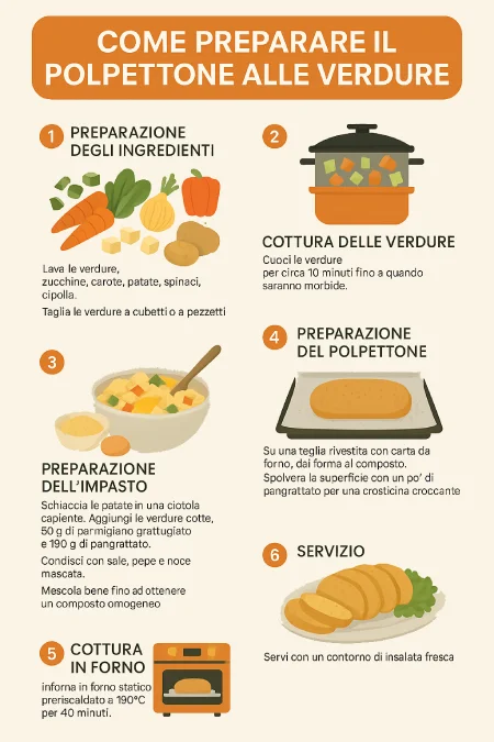 TutorialBay Ricetta del Polpettone alle Verdure