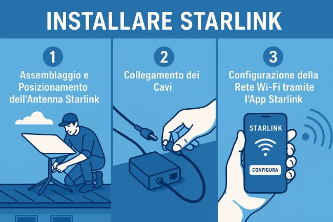 Come installare il Kit di Starlink Guida Completa TutorialBay