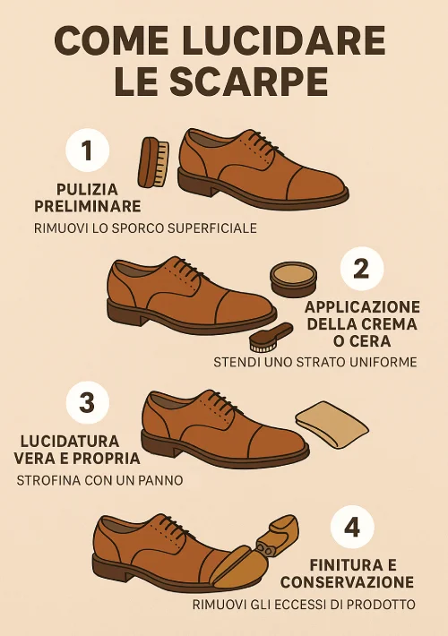 Guida Completa Come lucidare le Scarpe