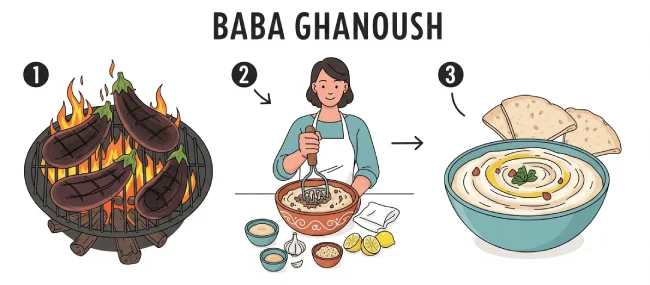 Ricetta del babaghanoush su TutorialBay