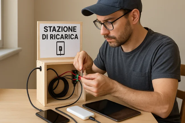 TutorialBay Come creare una Stazione di Ricarica Nascosta