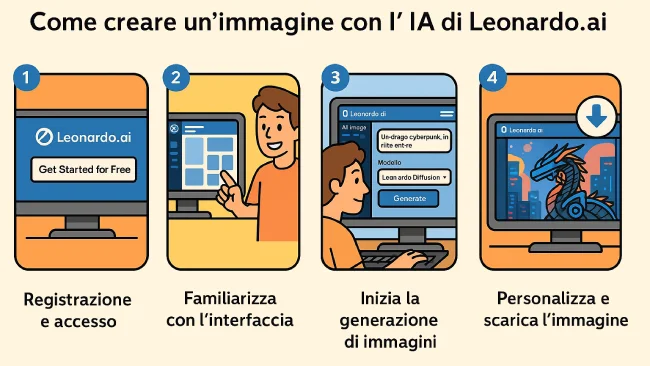 TutorialBay Creare un'immagine con l'IA