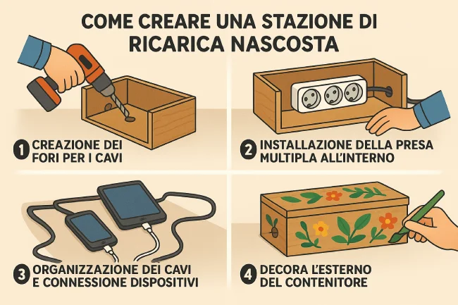 TutorialBay Guida Completa Come creare una Stazione di Ricarica Nascosta