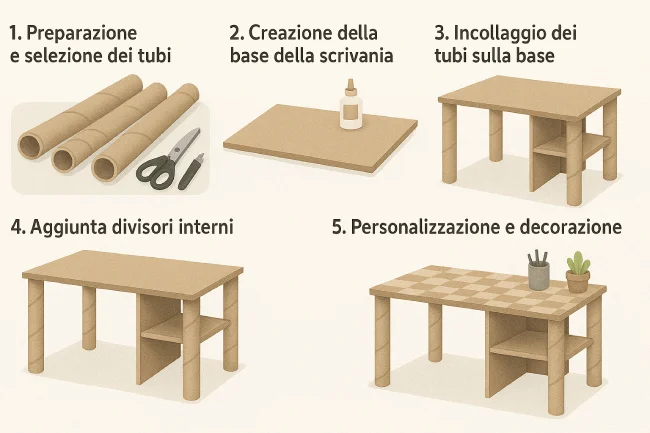 TutorialBay Organizzatore da Scrivania Guida