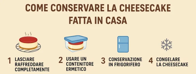 Cheesecake Fatta in Casa Guida alla Corretta Conservazione TutorialBay