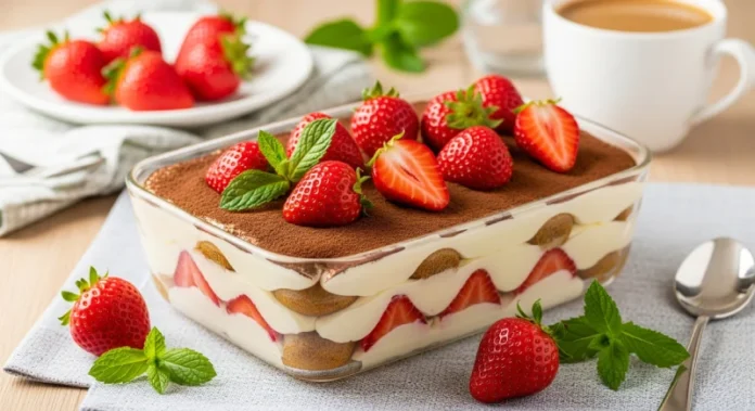 Come fare il Tiramisù alle Fragole Ricetta TutorialBay