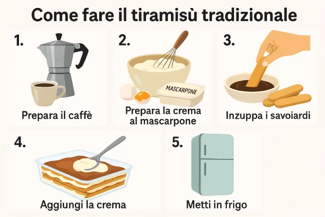 Come preparare il Tiramisù Ricetta TutorialBay