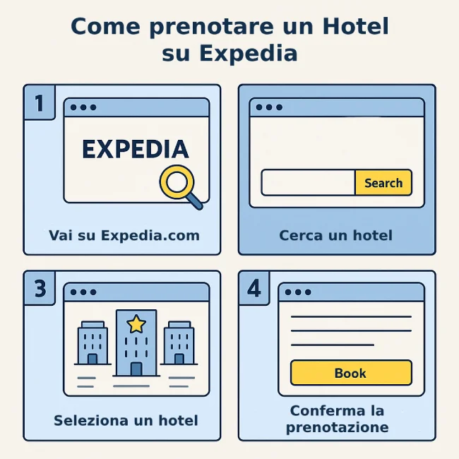 Guida Completa alla prenotazione con Expedia TutorialBay