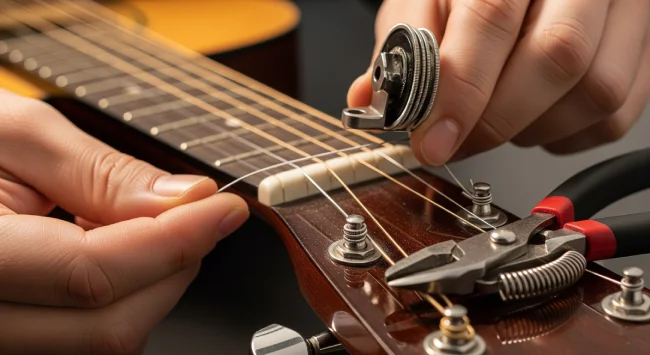 Guida Completa su Come cambiare le Corde di una Chitarra TutorialBay