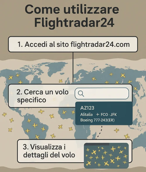 Guida al Monitoraggio del Traffico Aereo con Flightradar24 TutorialBay