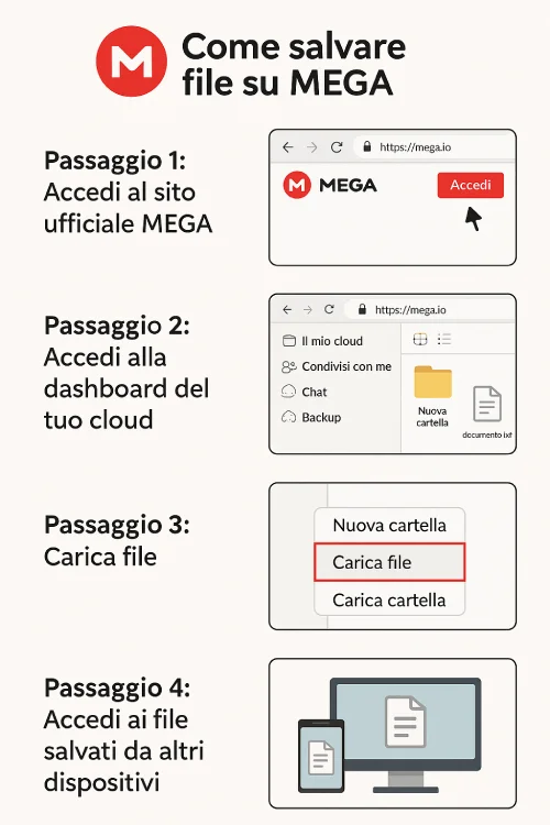 Guida Completa MEGA Cloud Storage TutorialBay
