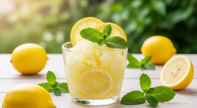 Ricetta della Granita al Limone TutorialBay