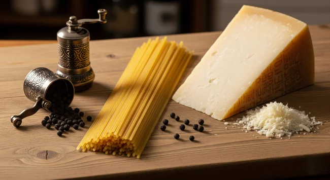 Ricetta per fare Spaghetti Cacio e Pepe TutorialBay