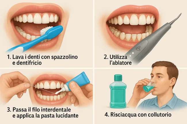 TutorialBay Guida Completa Pulizia dei Denti Fai da Te