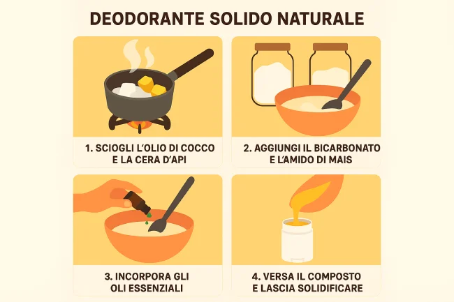 TutorialBay Guida alla preparazione di un Deodorante Solido Naturale